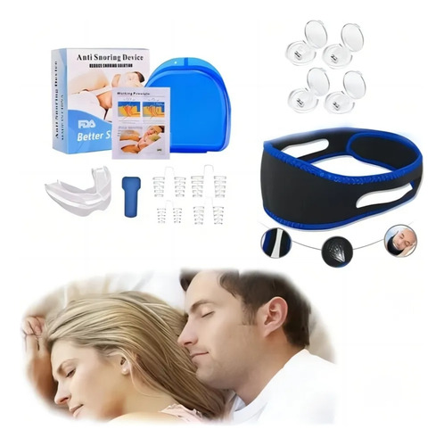 10 Dispositivos Anti Ronquidos Solucione Dilatadores Nasales Antironquidos Boquilla Antironquido Correas Para La Barbilla Anti-ronquidos Antirronquidos Nariz Solucion Ayuda Para Dormir Apnea Anti-ronq