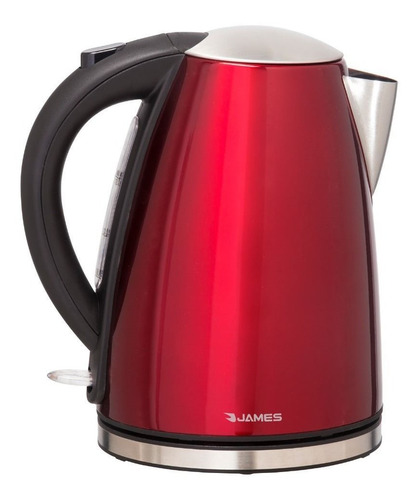 Jarra Electrica James Je 17 Roja, Negra O Inox 1,7 Lts Mate 