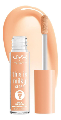 Nyx Professional, This Is Milky Gloss, Brillo De Labios Acabado Brillante Color Milk And Hunny