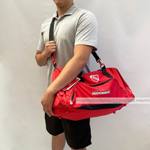 Imagen 3 de 6 de Bolso Deportivo Independiente Oficial 21 Pulgadas