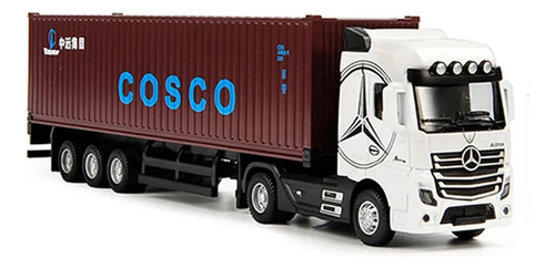 Camión Mercedes-benz Actros Container Cosco 1:50