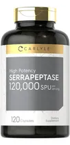 Comprar Enzimas Digestivas Serrapeptase 120,000 Spu 120 Caps