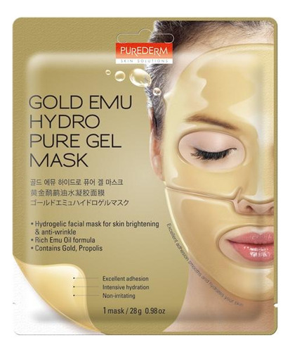 Máscara Purederm Gold Hydrogel