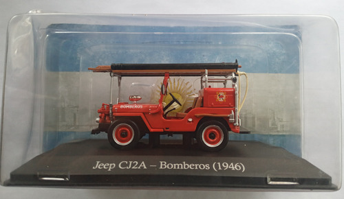 Coleccion Vehiculos Inolvidables De Reparto Jeep Cj2a (1946)