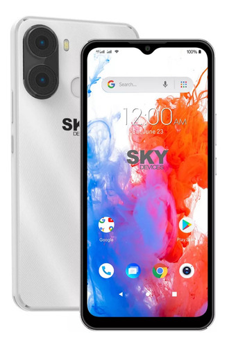 Celular Sky Elite 65 Pro 2+64 Silver Android 14 Go Plateado