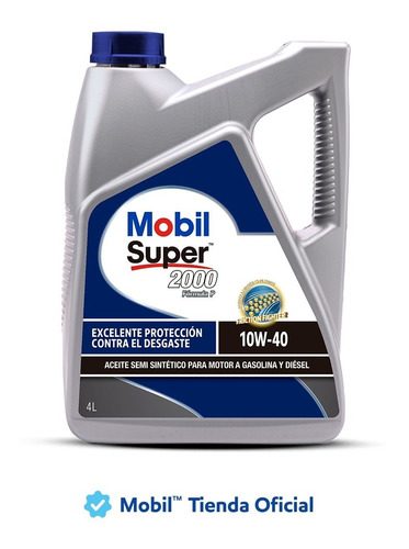 Mobil Super 2000 Formula P 10w-40, 4lt