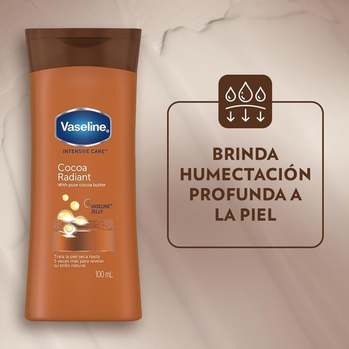Vaseline Crema Corporal 100 Ml Cocoa Radiant