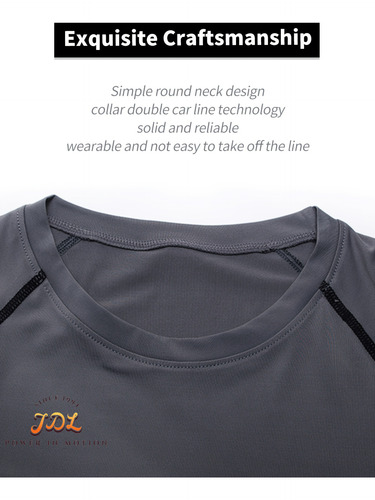 Kit De 4pcs Playera Lycra Deportiva Hombre Gym Deportivas