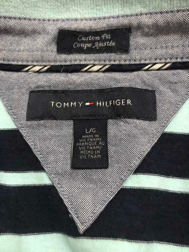 Chomba Tommy Hilfiger Custom Fit Made In Vietnam