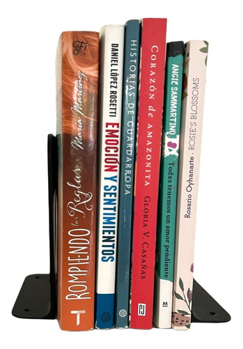 Imagen 2 de 9 de Sujeta Libros Organizador Soporte Apoya Libro X 2 Unidades