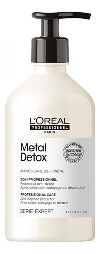 Shampoo Metal Detox Loreal Antimetal Desintoxica 500ml