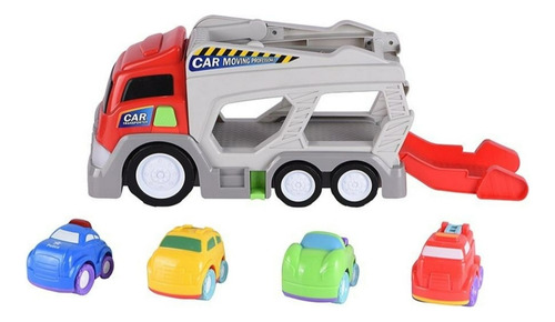 Trailer Con Carritos Para Niño Mi Primer Camión Kidz Time