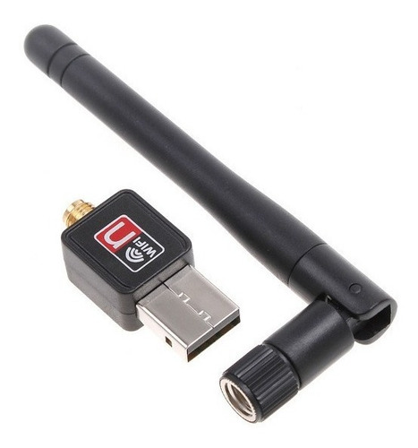 Imagen 3 de 3 de Antena Wifi Usb Pc Adaptador Recepto Inalambrico