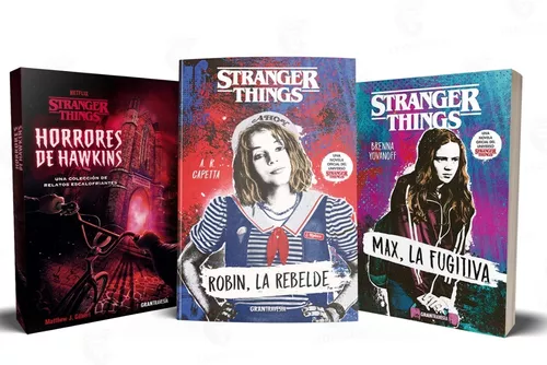 Stranger Things X 3 - Libros Originales- Oceano