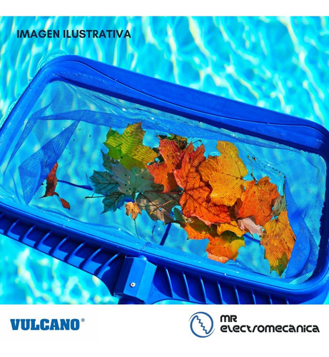 Imagen 5 de 10 de Sacahojas Pileta Bolsa Grande Vulcano P/ Mango 32 Mm.