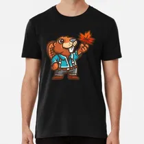 Comprar Remera Personaje De Dibujos Animados De Castor, Dibujos Anim
