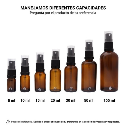Frasco Atomizador Pluma 10 Ml Vidrio Perfumero Spray 25pz
