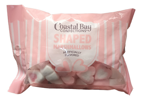 Malvaviscos Corazón Rosa & Blanco San Valentín 145g Coastal
