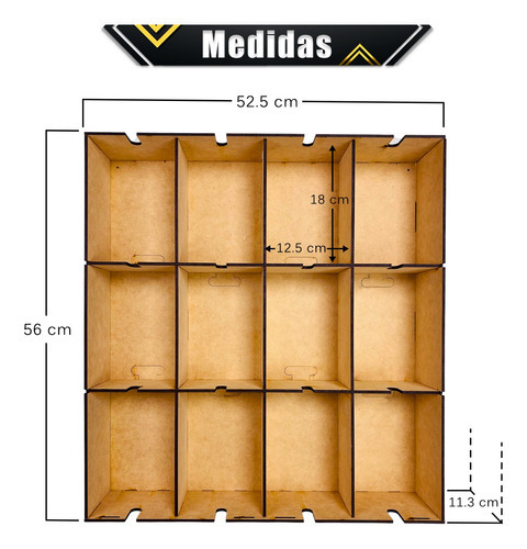Imagen 4 de 10 de Exhibidor Funko Pop Juguetero Vitrina Acrilico Madera Mdf Color Natural