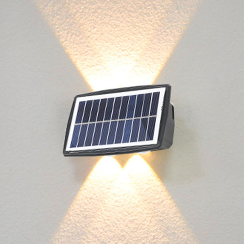Lampara Solar Aplique 4 Leds