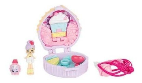 Imagem 2 de 4 de Shopkins Lil Secrets Pingente - Sorveteria Nevinha Dtc 5088