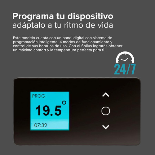 Calefactor Electrico Atlantic New Solius Wifi 1000
