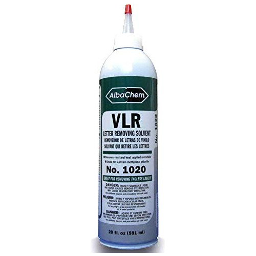 Removedor De Vinilo Vlr 1020 Camisetas Botella De 20 Oz