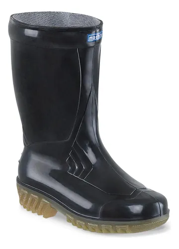 Botas De Lluvia Machita Kids Negro Para Niño Y Niña Croydon