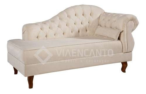 Divã Recamier Chesterfield Via Encanto 160 Cm Promoção 