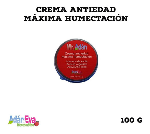 Crema Antiedad Máxima Humectación 100 G