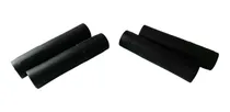 Comprar Puños Para Bicicleta Mtb\u002Fjazz Pvc Negro Liso 11cm