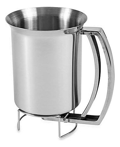 Dispensador Profesional De Masa Para Tortitas De Acero In...