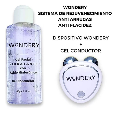 Wondery Levantamiento Facial Con Microcorriente Antiarrugas