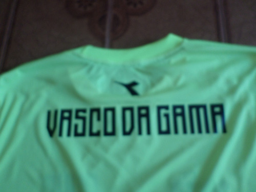Camisa Vasco Colete Verde Limão Tamanho 4 G