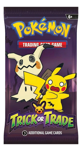 Pokémon Cards : Treat Or Trade 2023 Halloween Edition