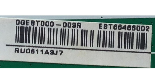 Main LG Ebt66466002 / Eax69083603 Modelo 65un7300aud.busflkr (Usado)
