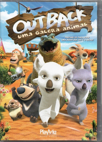 Outback Uma Galera Animal Dvd Novo Original Lacrado