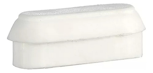 Paragolpe Topes Plastico Asiento Ariel Inodoro X 4u 28096 Color Blanco