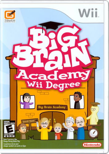 Juego Original Nintendo Wii: Big Brain Academy Wii Degree