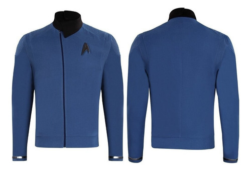 Star Trek: Strange New Worlds Spock, Abrigo Azul Para Cospla