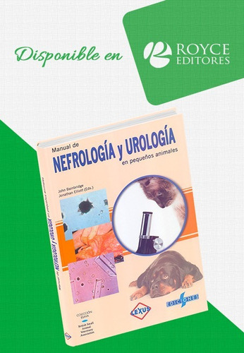 Manual De Nefrología Y Urología En Pequeños Animales