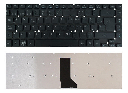 Teclado Acer Aspire E1-470g E1-470pg E1-472g E5-411-c2k3