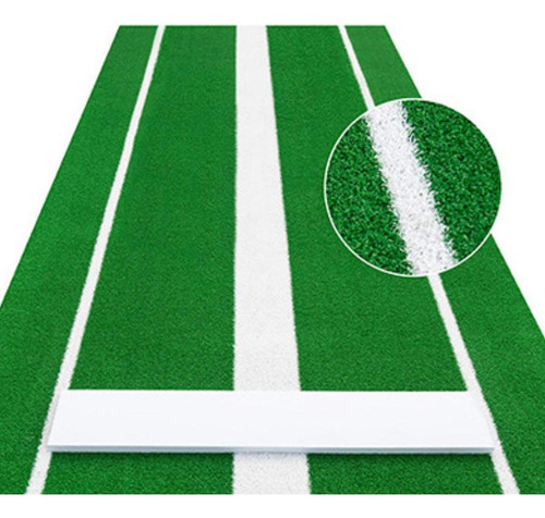 Mat De Lanzamiento De Softball Mat De Verde 92x305cm