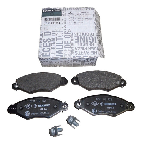 Pastillas De Freno Renault Kangoo 1.6 16v K4m Original