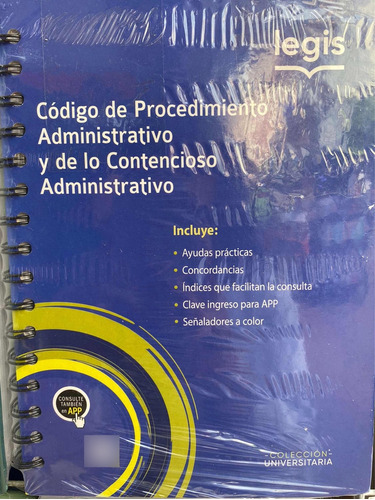 Código Contencioso Y Proc. Administrativo Universitario 2024