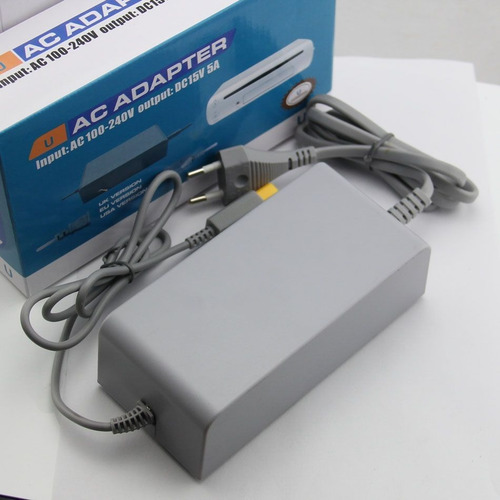 Fuente Adaptador De Corriente Consola Wii U 220v Calidad!