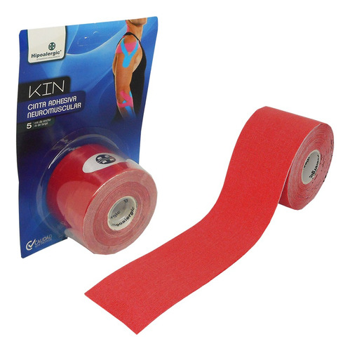 Cinta Kinesiológica - Vendaje Tape Neuromuscular - Pack X4