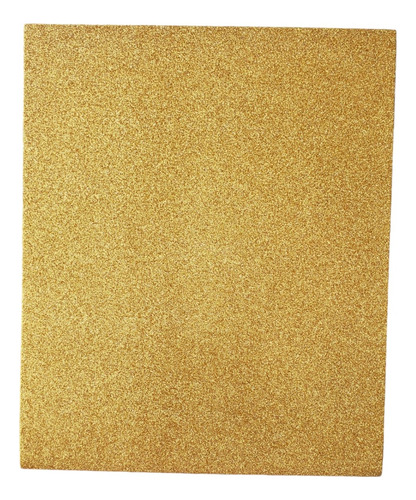 Foamy Diamantado Carta Oro Medio  Iris Paquete