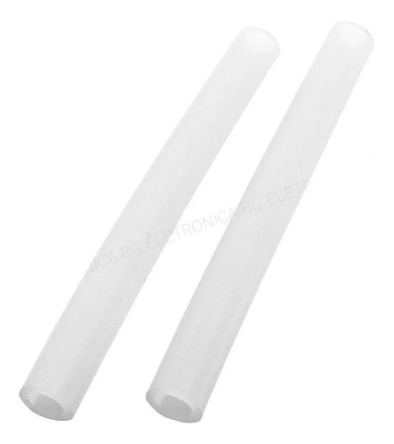 Imagem 3 de 3 de Mangueira De Silicone P/ Cafeteira 12mm X 120mm | Kit 2