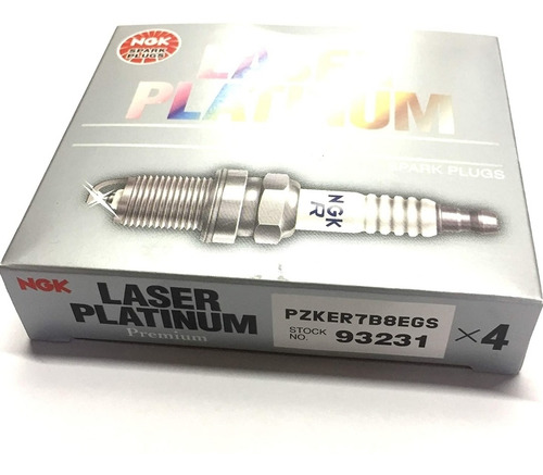 Bujias Seat Toledo 1.2t 15-17 Ngk Laser Platinum Pzker7b8egs